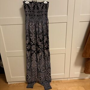 Free people strapless balloon jumpsuit. Great condition
